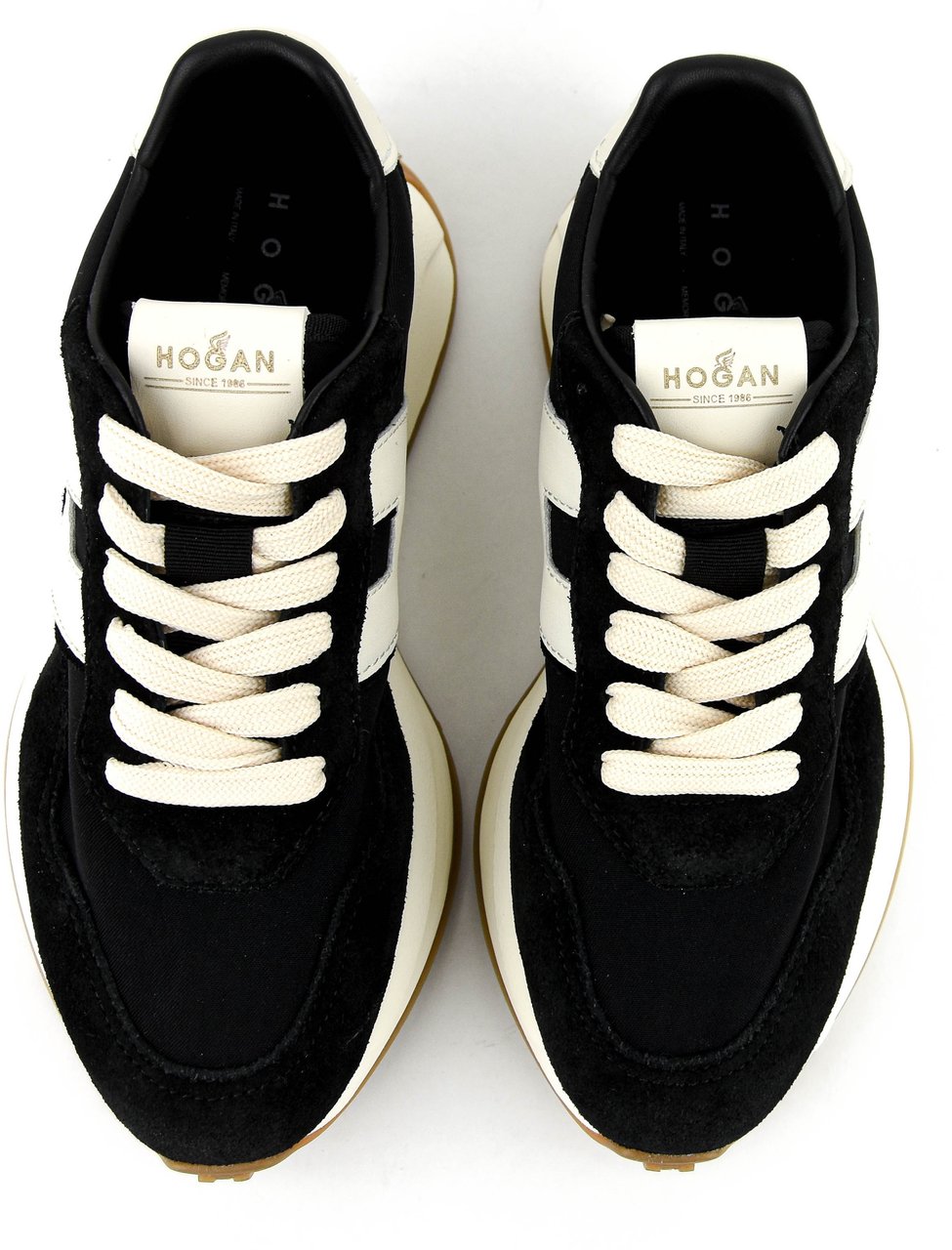 HOGAN H641 Sneaker Black Zwart