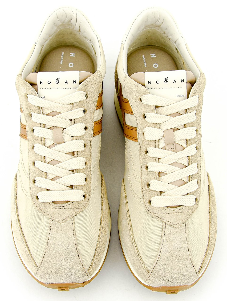 HOGAN Athletic Sneaker Beige Beige