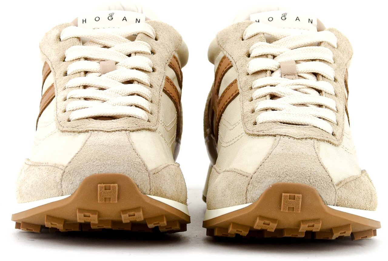 HOGAN Athletic Sneaker Beige Beige