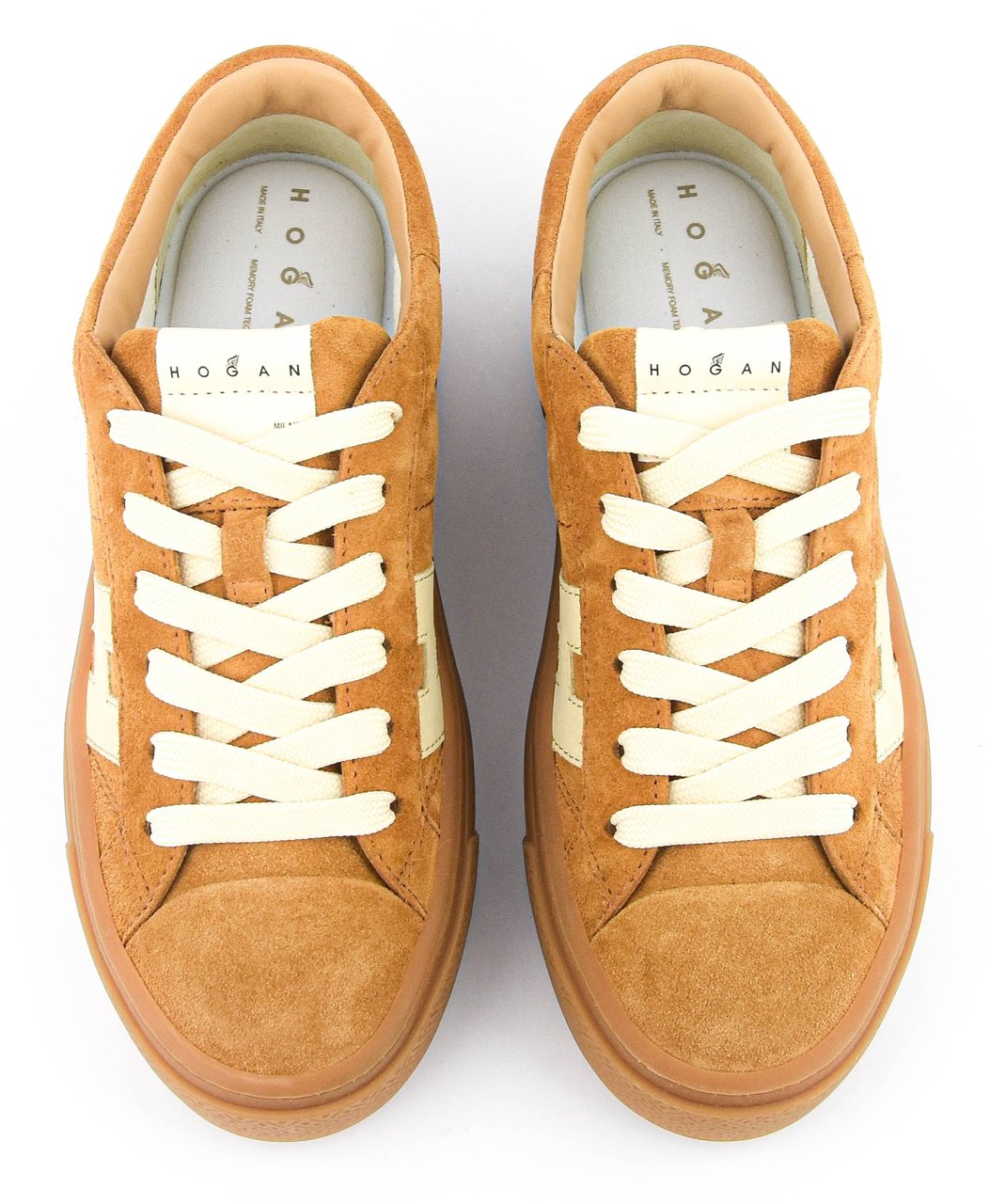 HOGAN Crosswind Cognac Suede Divers