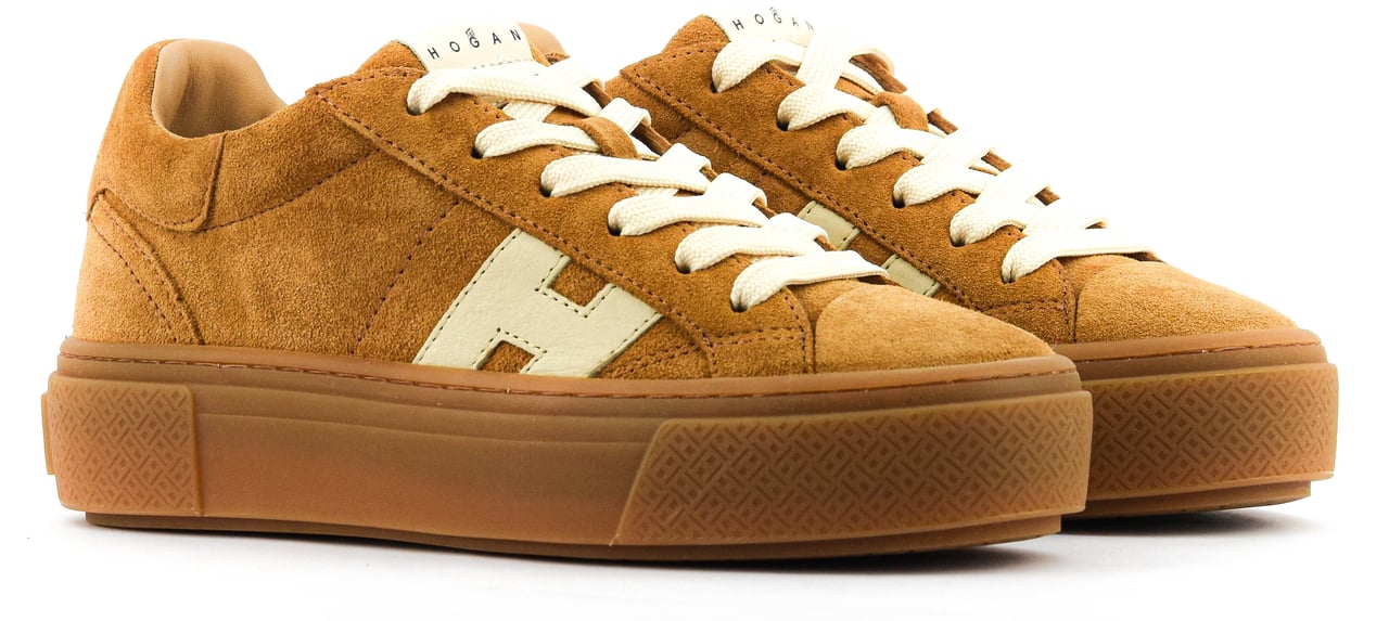 HOGAN Crosswind Cognac Suede Divers