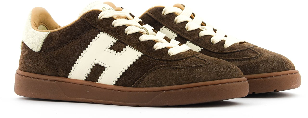 HOGAN Cool Sneaker Brown Suede Bruin