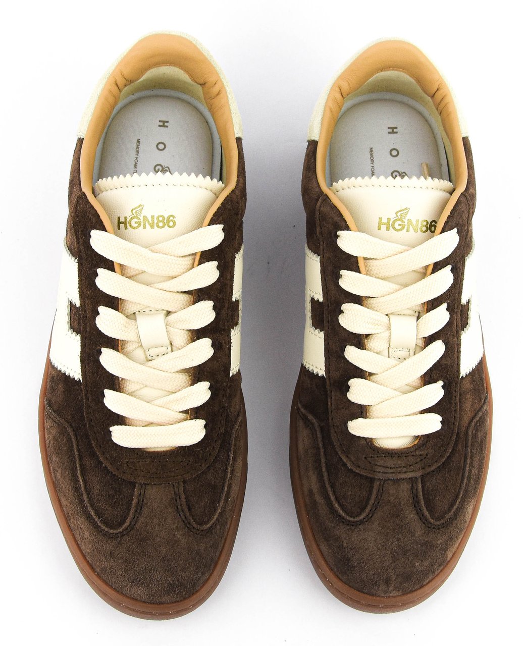 HOGAN Cool Sneaker Brown Suede Bruin