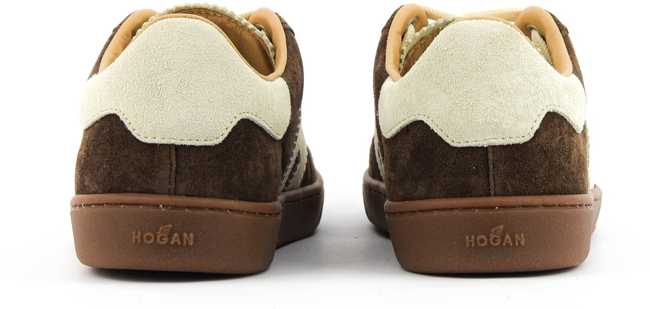 HOGAN Cool Sneaker Brown Suede Bruin