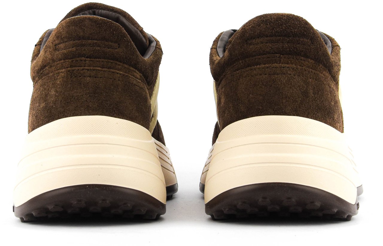 HOGAN Hi-fi Brown Suede Bruin