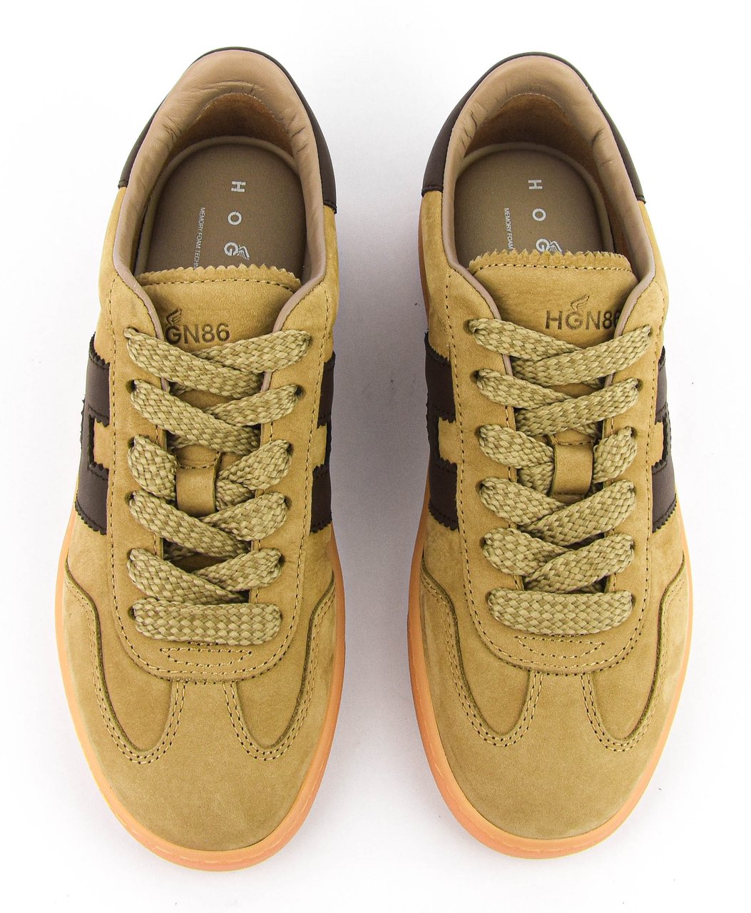 HOGAN Cool Sneaker Camel Suede Beige