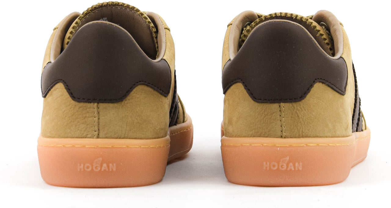 HOGAN Cool Sneaker Camel Suede Beige