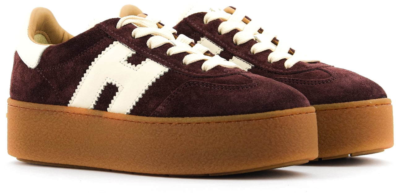 HOGAN Cool Platform Burgundy Rood