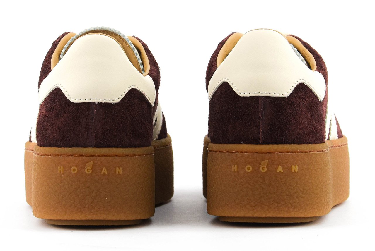 HOGAN Cool Platform Burgundy Rood