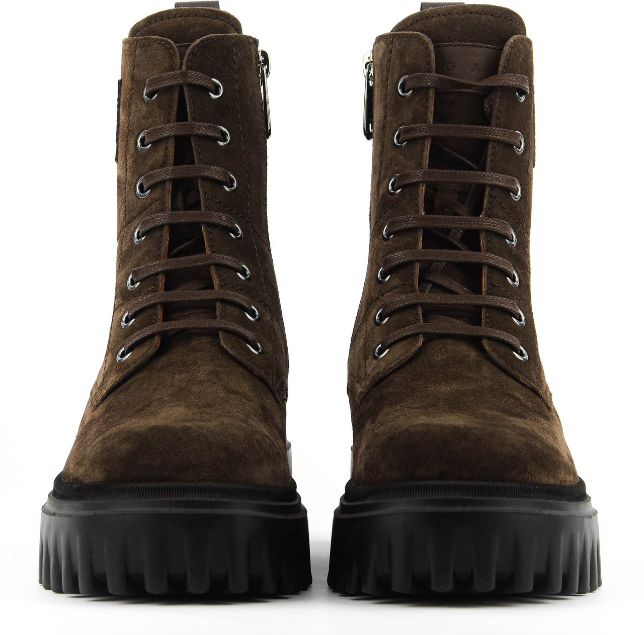 HOGAN H700 Ankle Boot Brown Suede Bruin