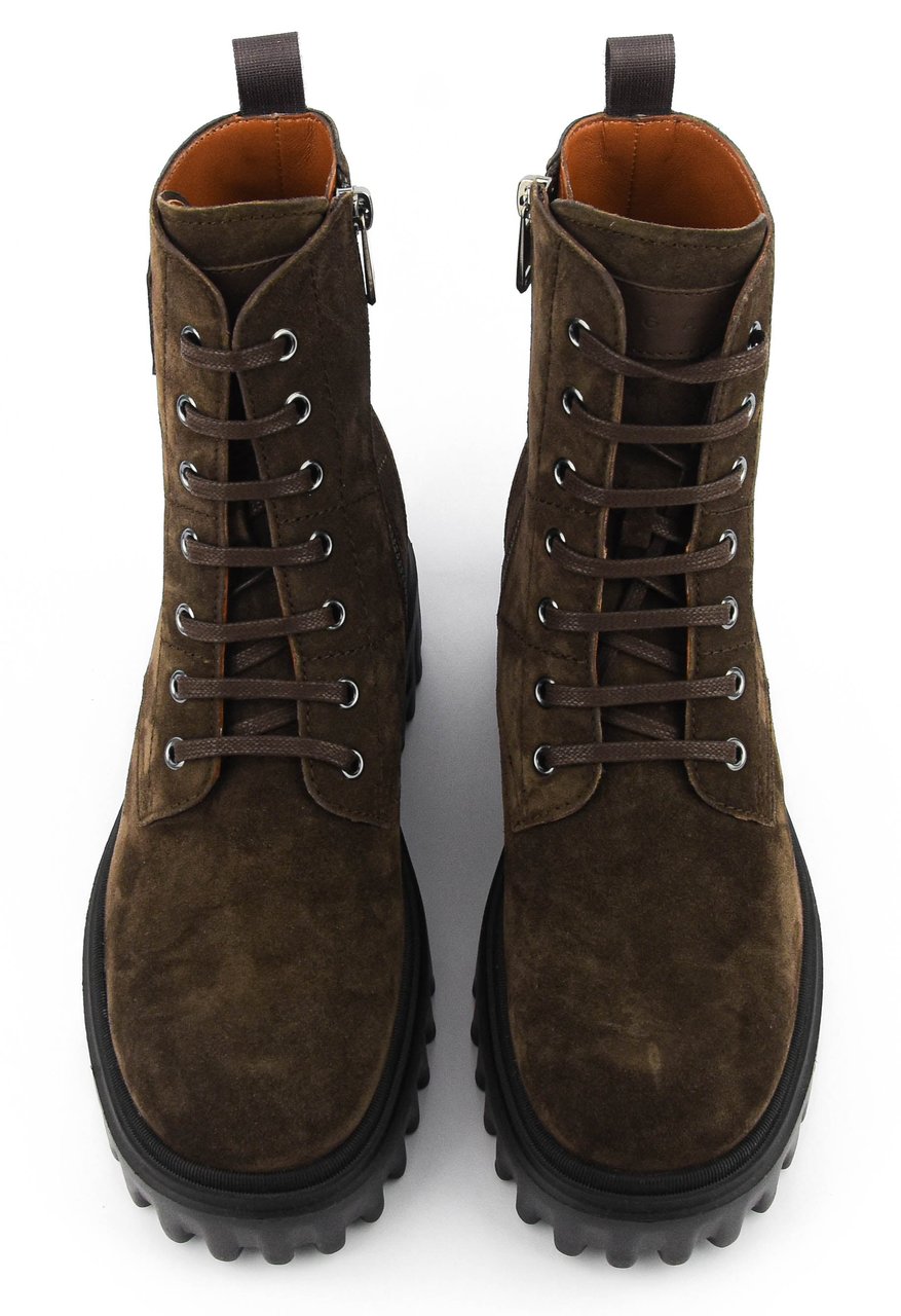 HOGAN H700 Ankle Boot Brown Suede Bruin