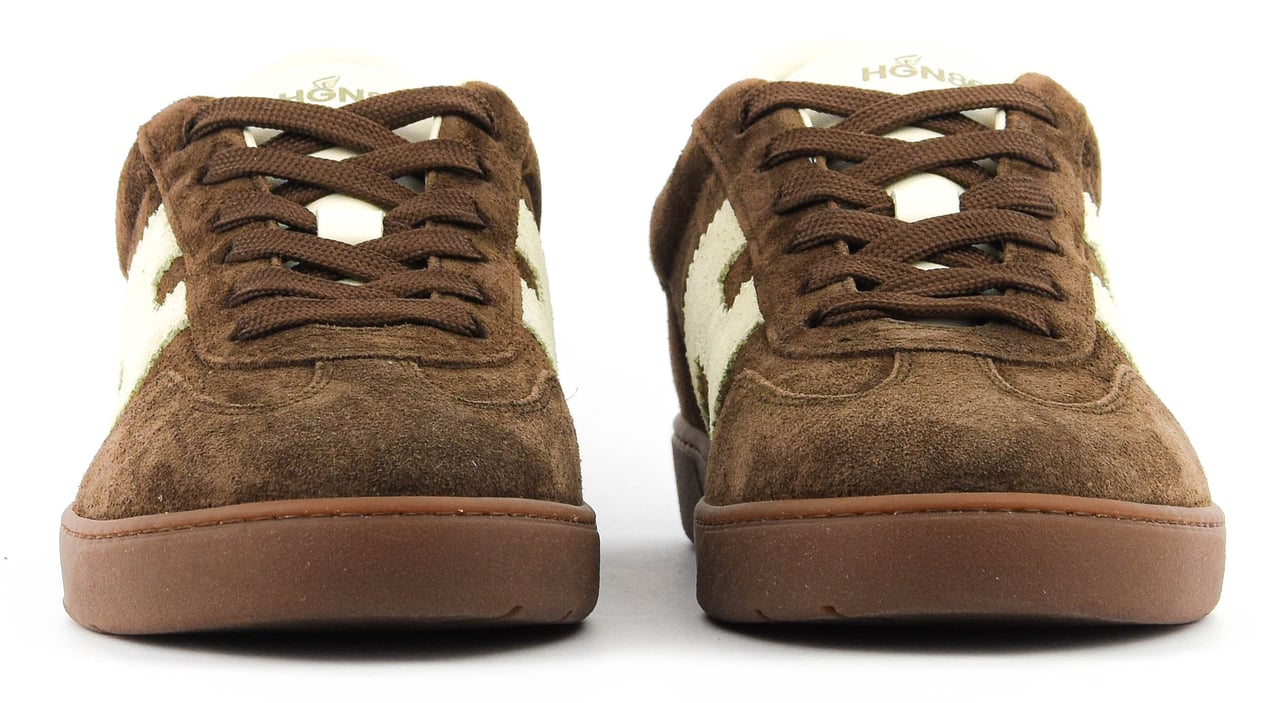 HOGAN Cool Brown Suede Bruin