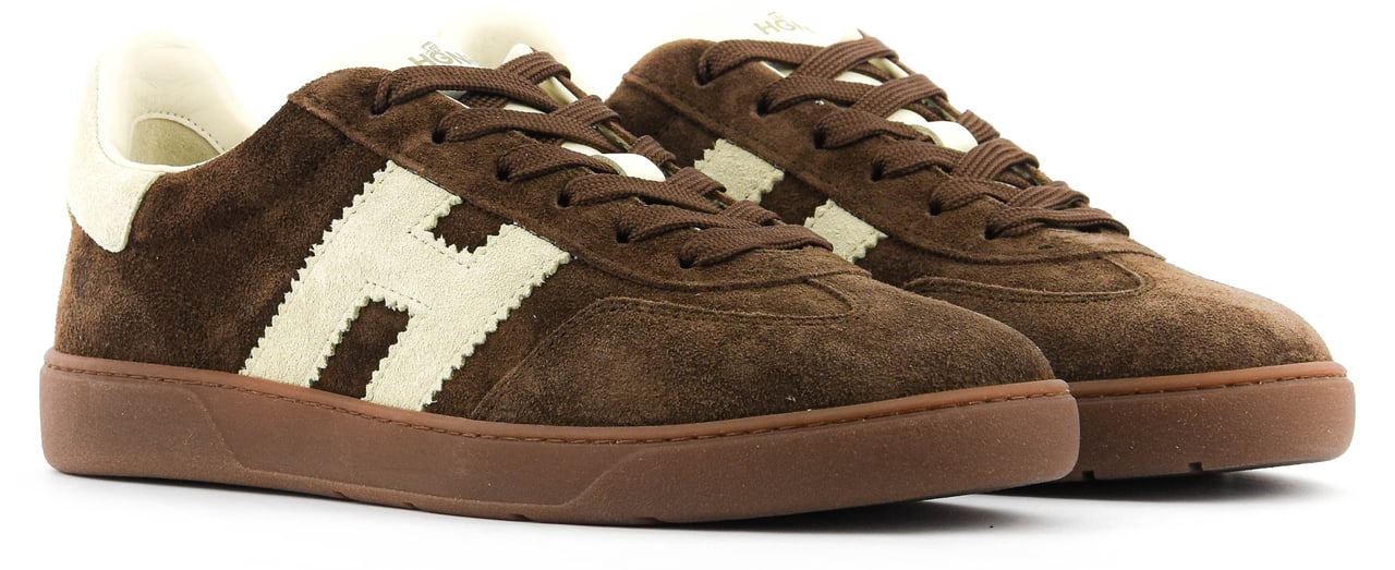 HOGAN Cool Brown Suede Bruin