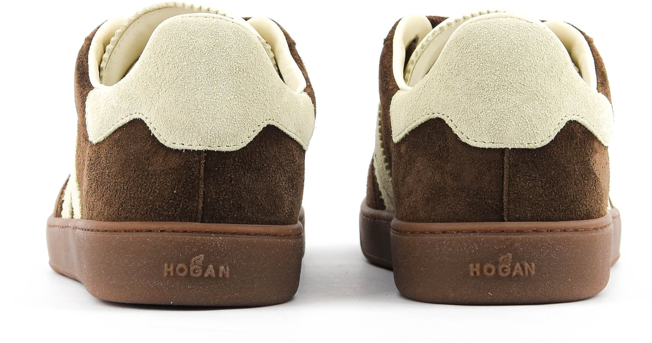 HOGAN Cool Brown Suede Bruin
