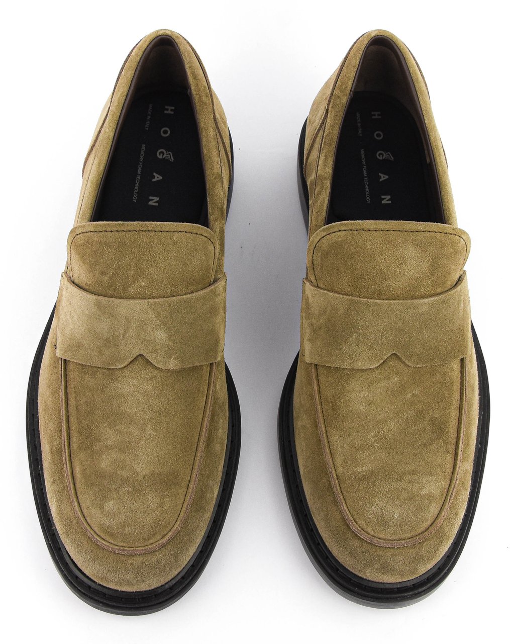 HOGAN H704 Loafer Grey Suede Grijs