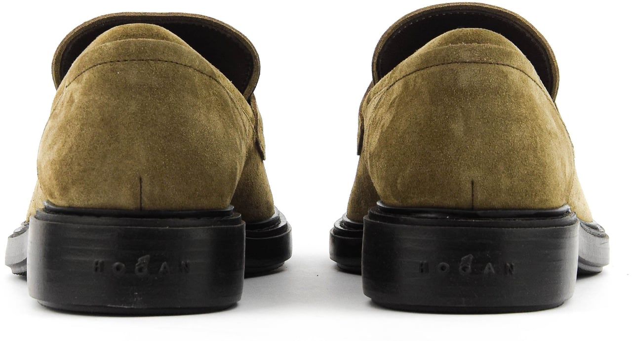 HOGAN H704 Loafer Grey Suede Grijs