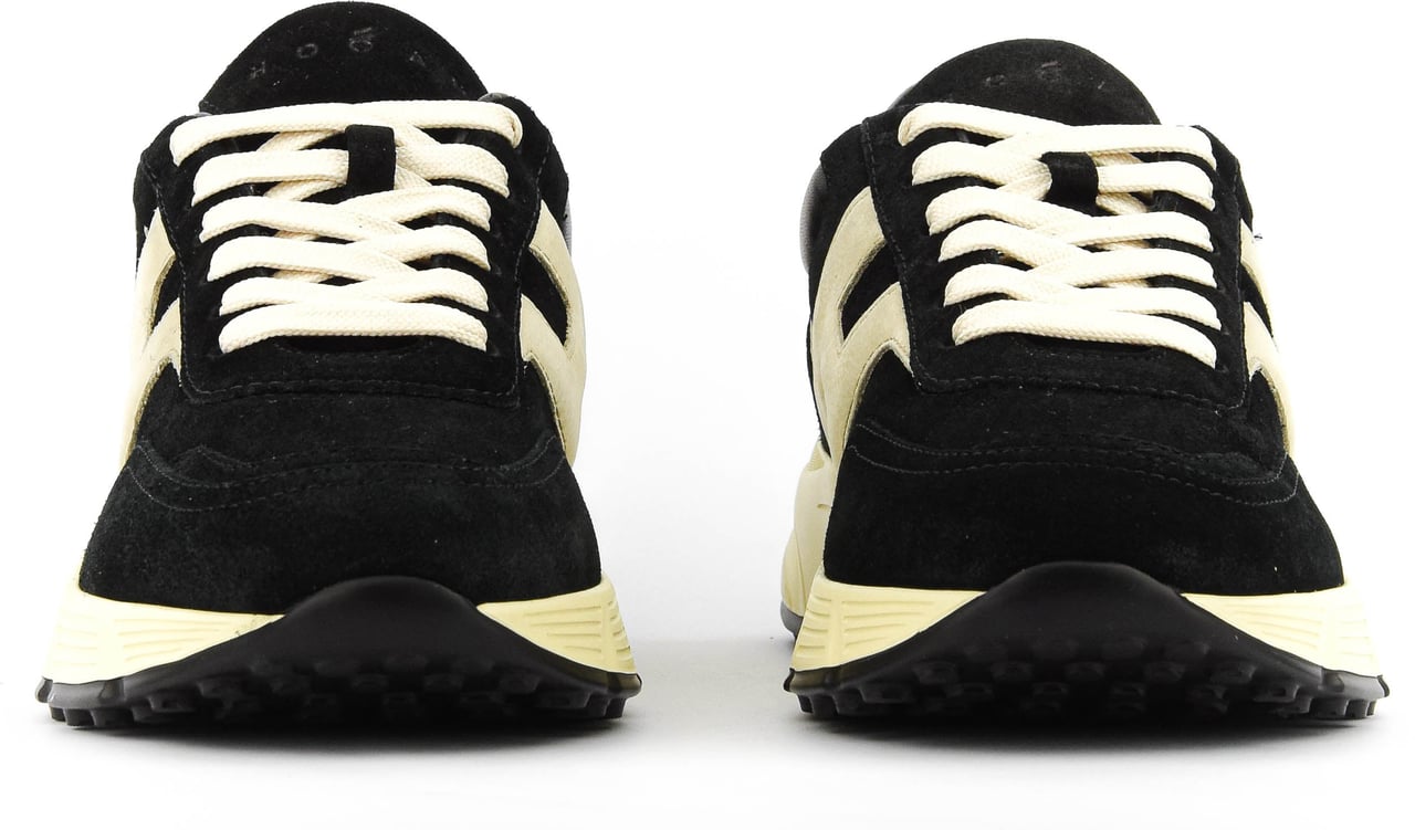 HOGAN Hyperlight Black Suede Zwart