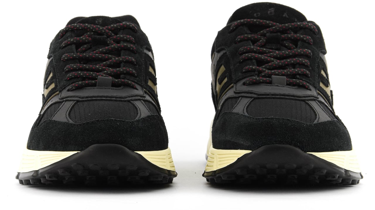 HOGAN Hyperlight Black Suede/leather Zwart