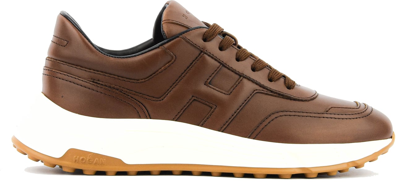 HOGAN Hyperlight Brown Leather Bruin