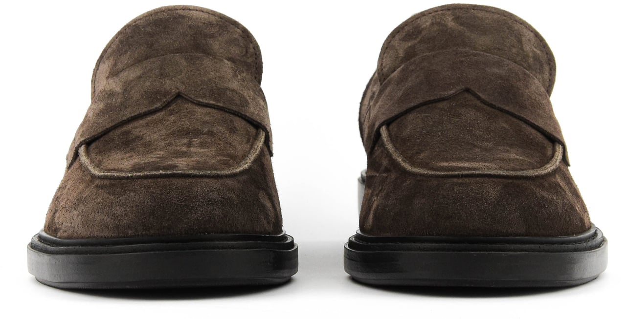 HOGAN H704 Loafer Brown Suede Bruin