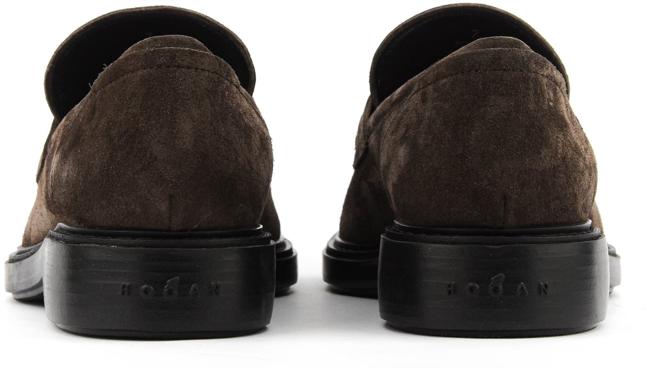 HOGAN H704 Loafer Brown Suede Bruin