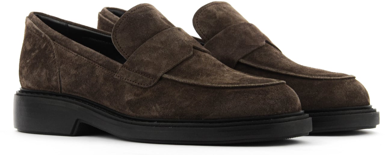 HOGAN H704 Loafer Brown Suede Bruin