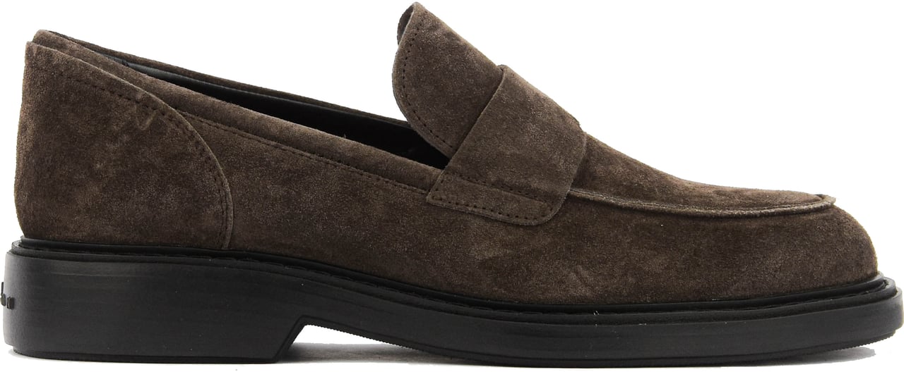 HOGAN H704 Loafer Brown Suede Bruin