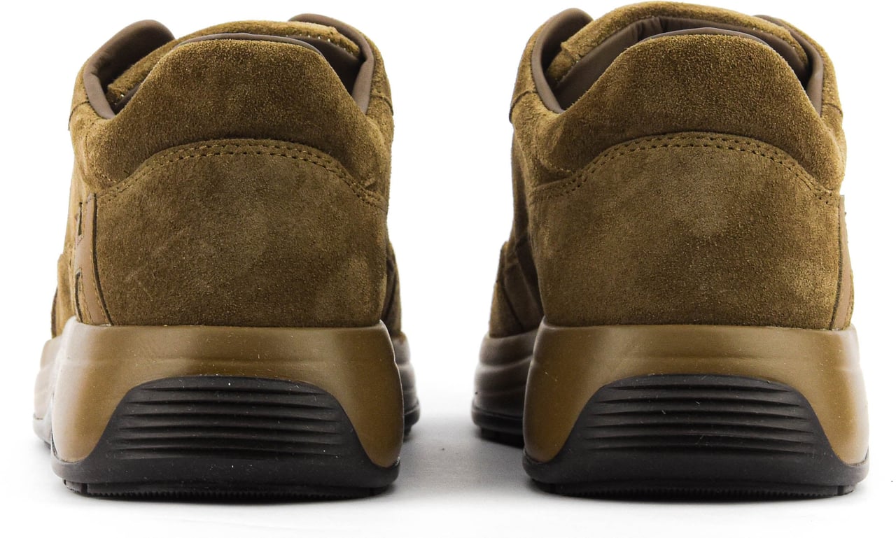 HOGAN Hi-light Brown Suede Bruin