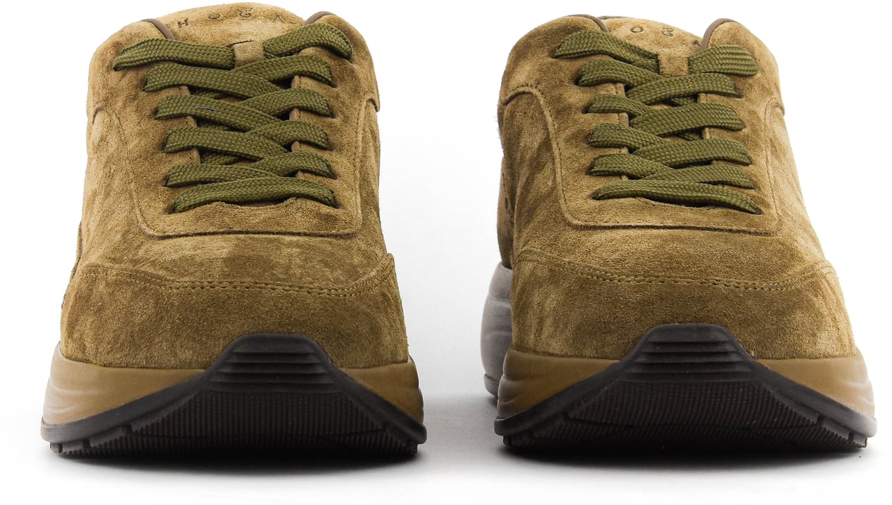 HOGAN Hi-light Brown Suede Bruin