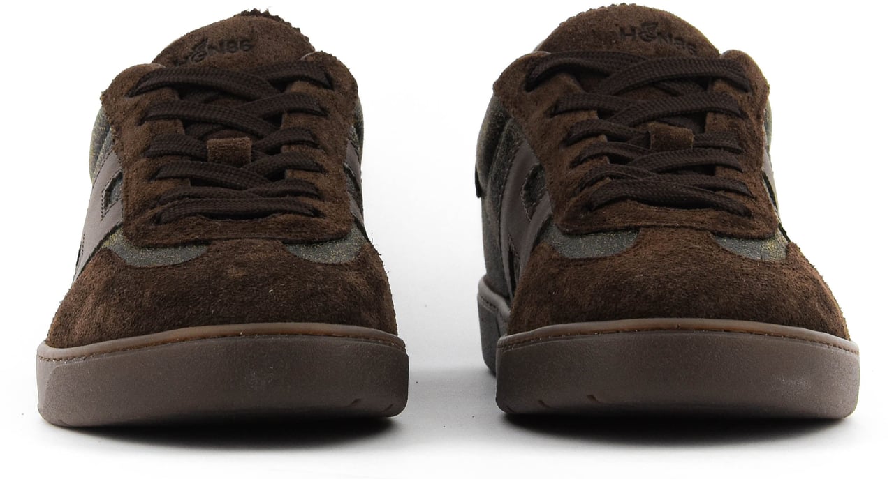 HOGAN Cool Brown Suede/leather Bruin
