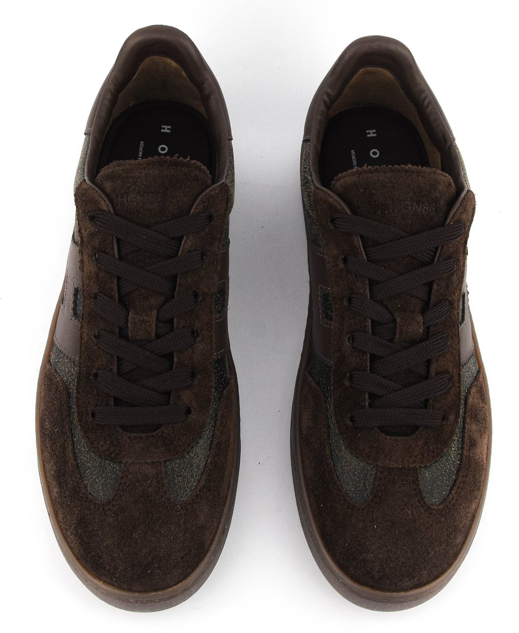 HOGAN Cool Brown Suede/leather Bruin
