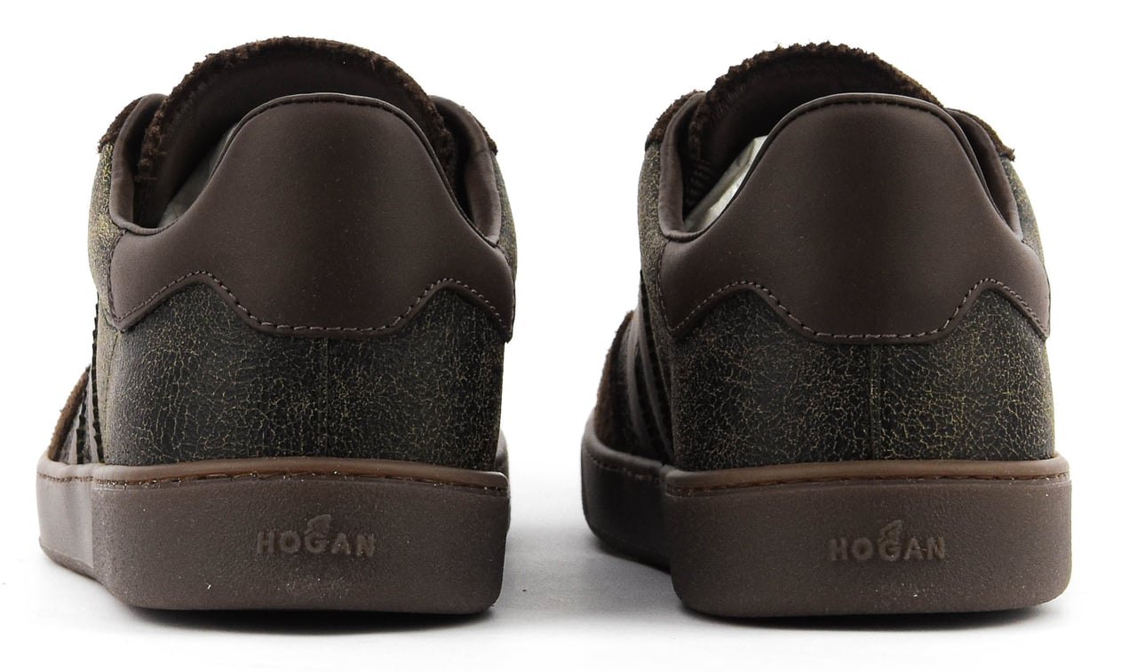 HOGAN Cool Brown Suede/leather Bruin