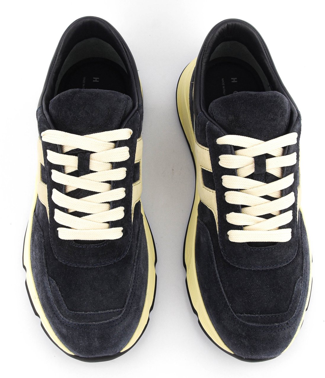HOGAN Hyperlight Blue Suede Blauw