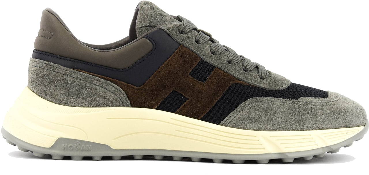 HOGAN Hyperlight Grey Suede Grijs