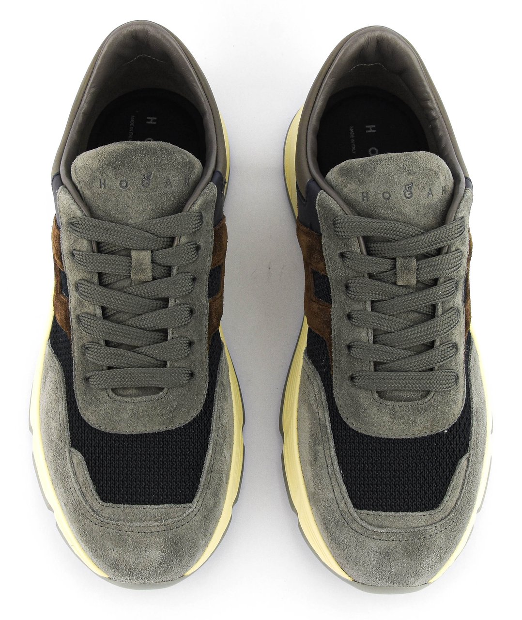 HOGAN Hyperlight Grey Suede Grijs