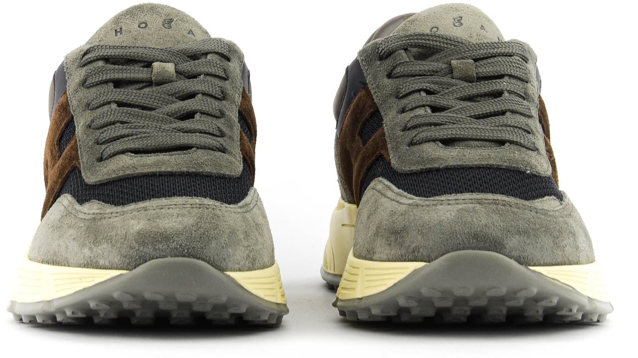 HOGAN Hyperlight Grey Suede Grijs