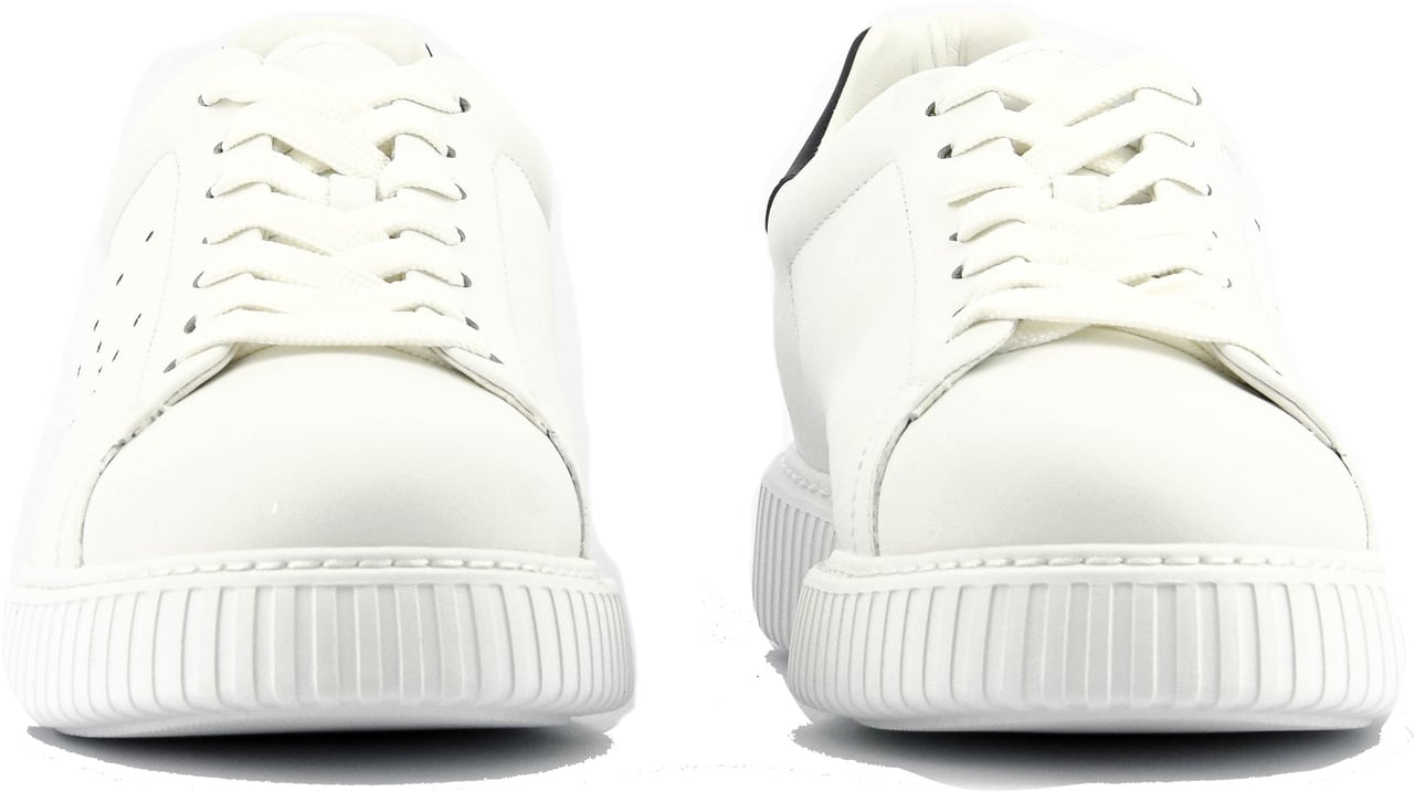 HOGAN H-stripes White Leather Wit