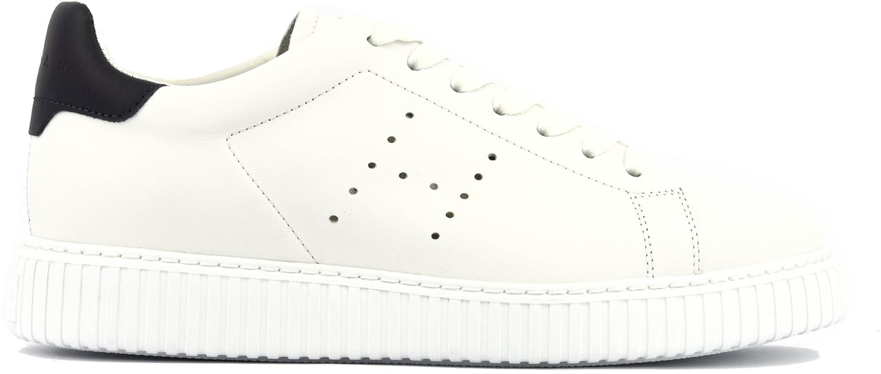 HOGAN H-stripes White Leather Wit
