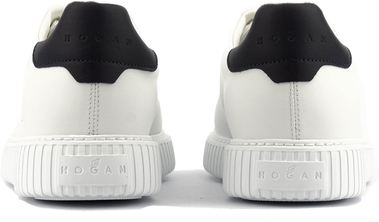 HOGAN H-stripes White Leather Wit
