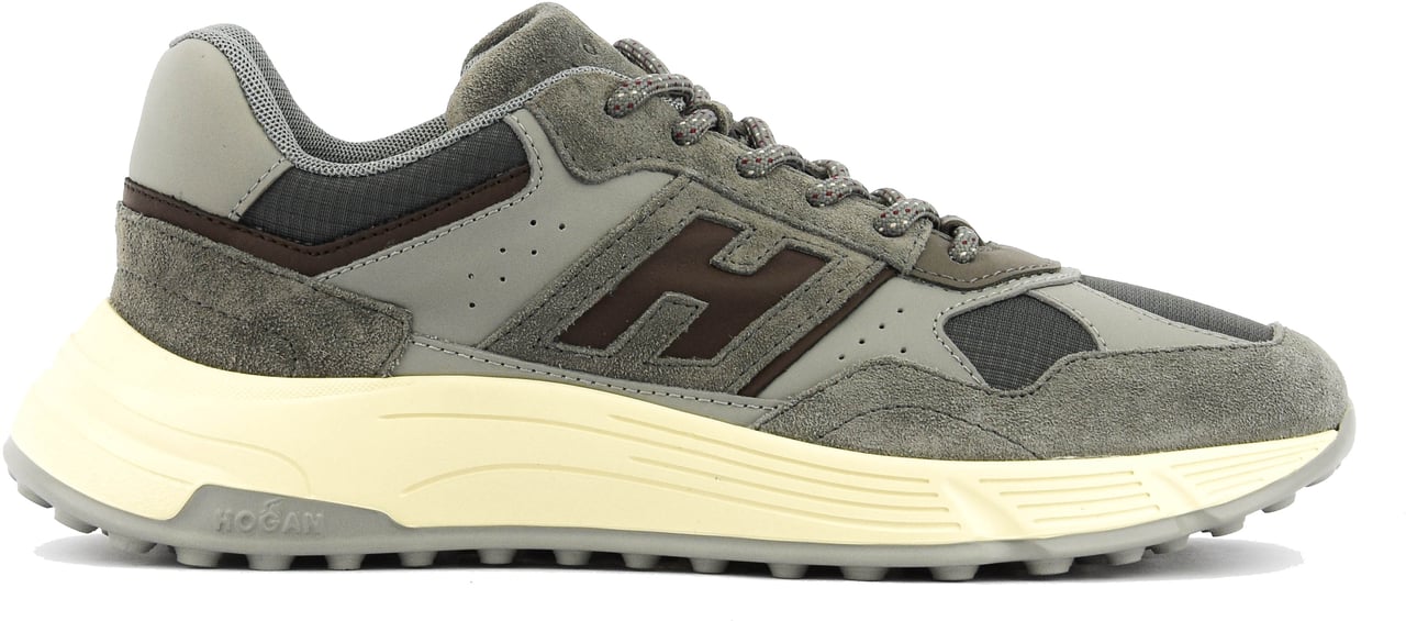 HOGAN Hyperlight Grey Suede Grijs