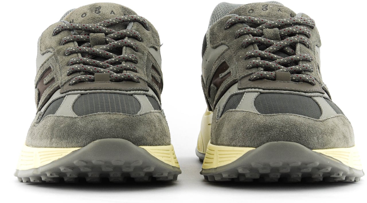 HOGAN Hyperlight Grey Suede Grijs