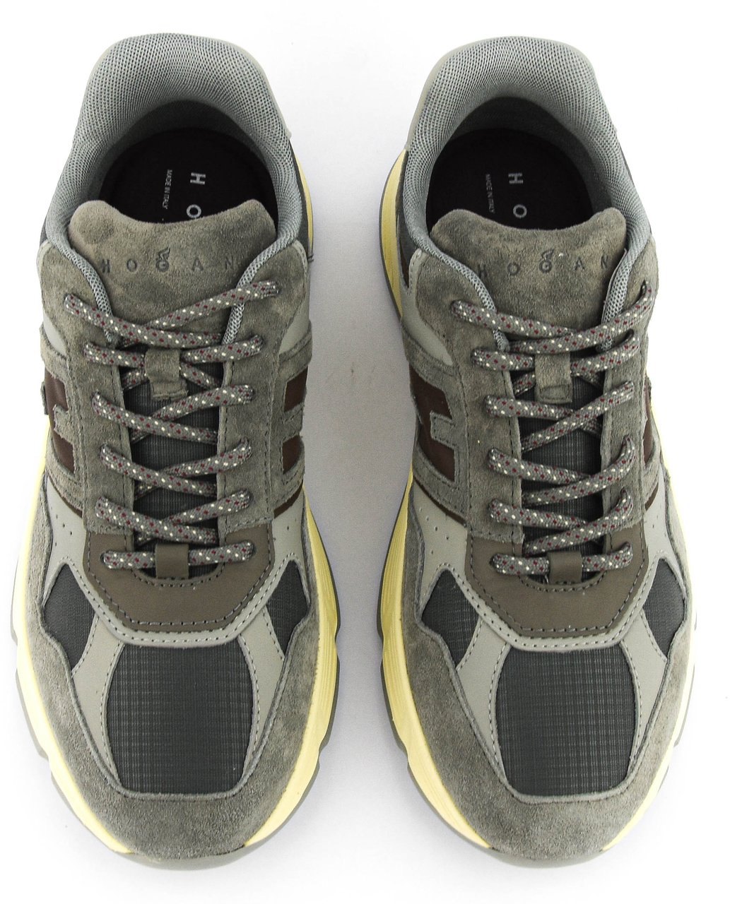 HOGAN Hyperlight Grey Suede Grijs