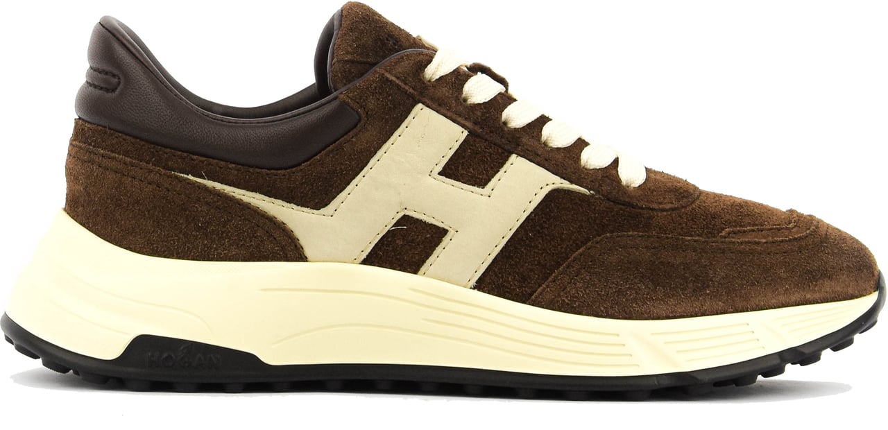 HOGAN Hyperlight Brown Suede Bruin
