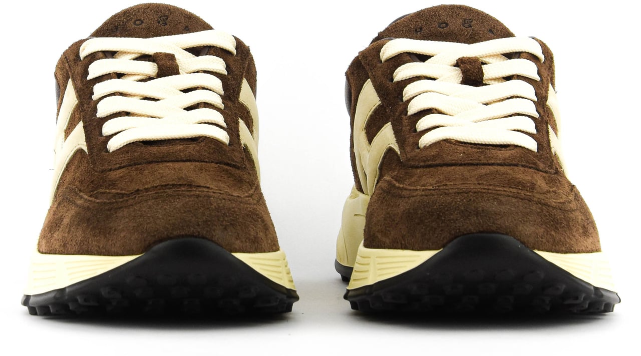 HOGAN Hyperlight Brown Suede Bruin