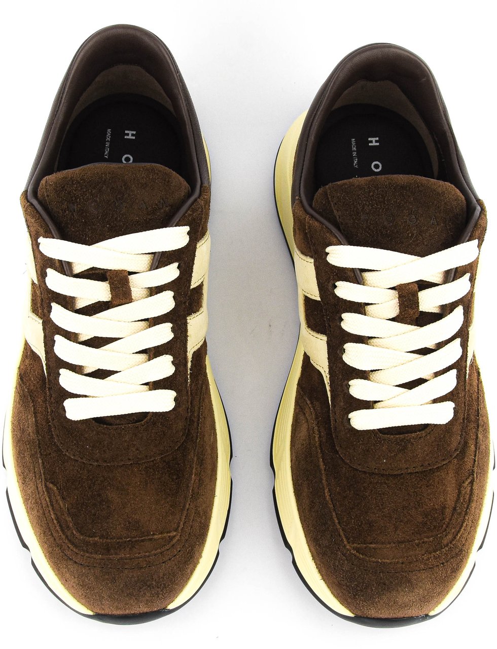 HOGAN Hyperlight Brown Suede Bruin