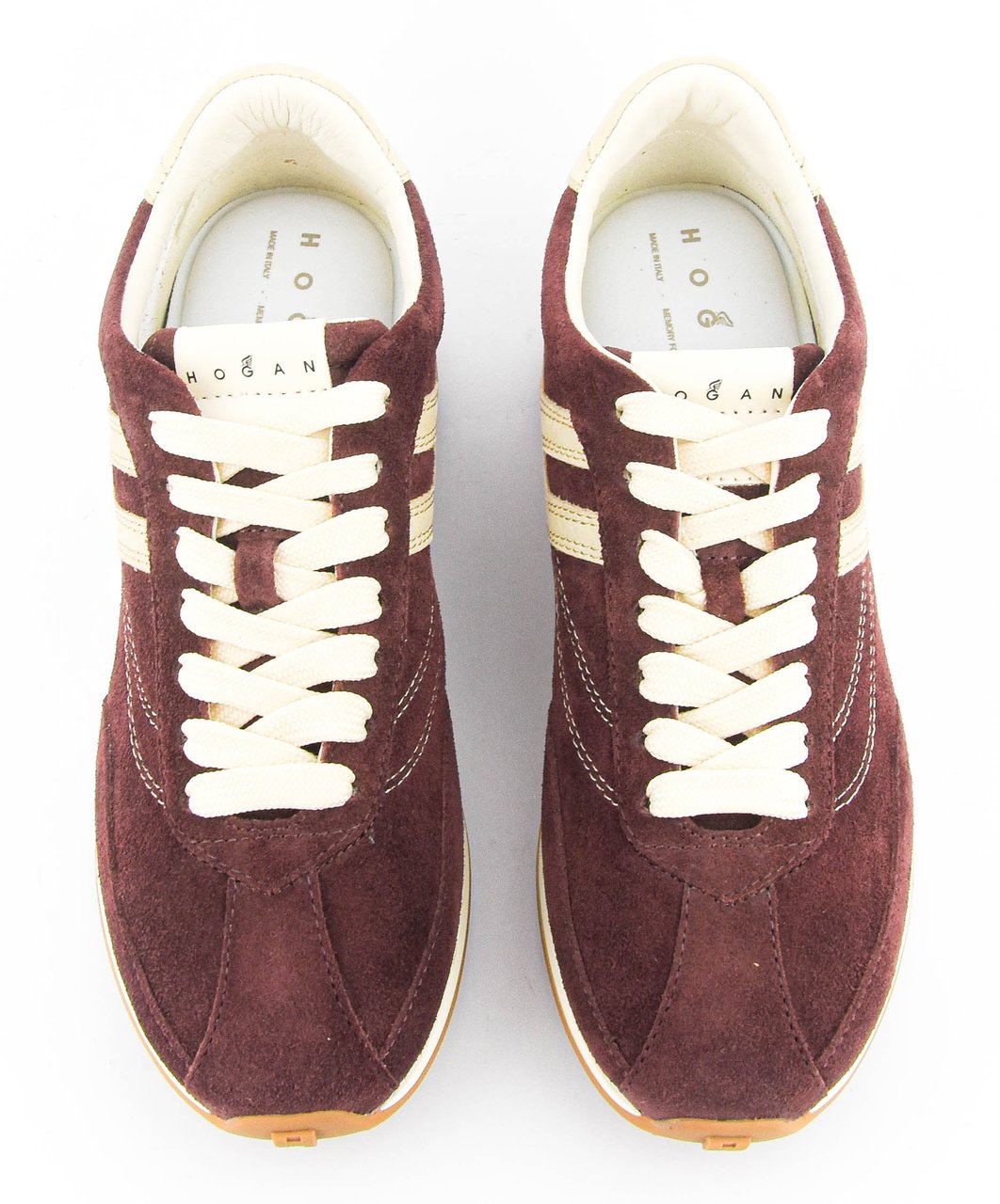HOGAN Athletic Sneaker Burgundy Rood