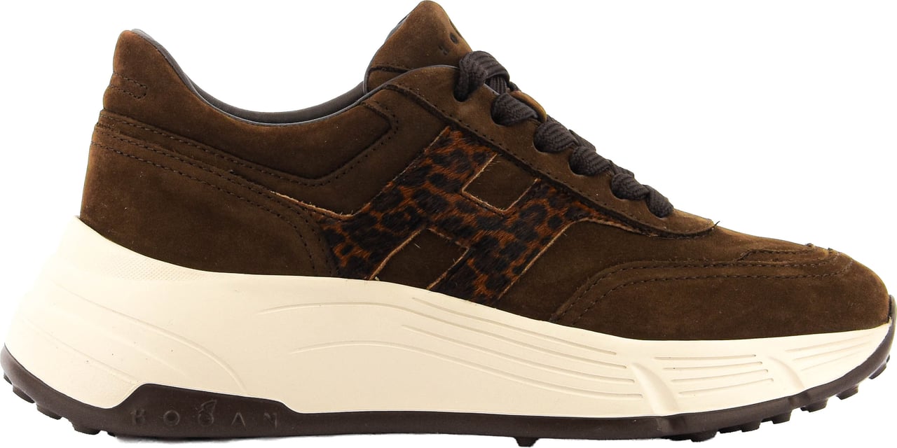 HOGAN Hi-fi Brown Leopard Bruin