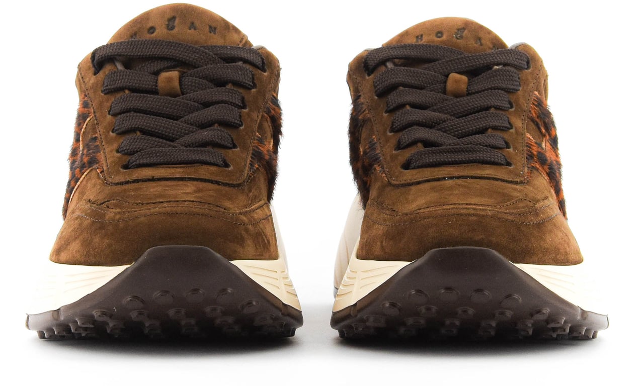 HOGAN Hi-fi Brown Leopard Bruin