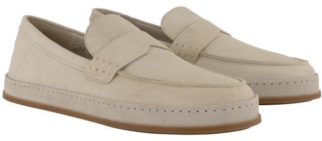 HOGAN Suede Loafers Beige