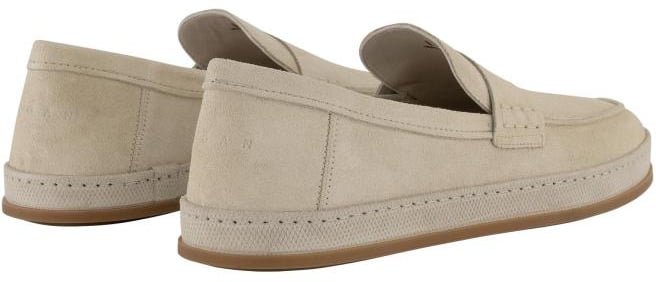 HOGAN Suede Loafers Beige